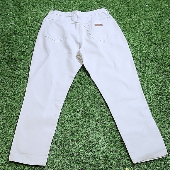 Wrangler Classic White Denim Vintage 90s Made In Canada - Picture 2 of 8